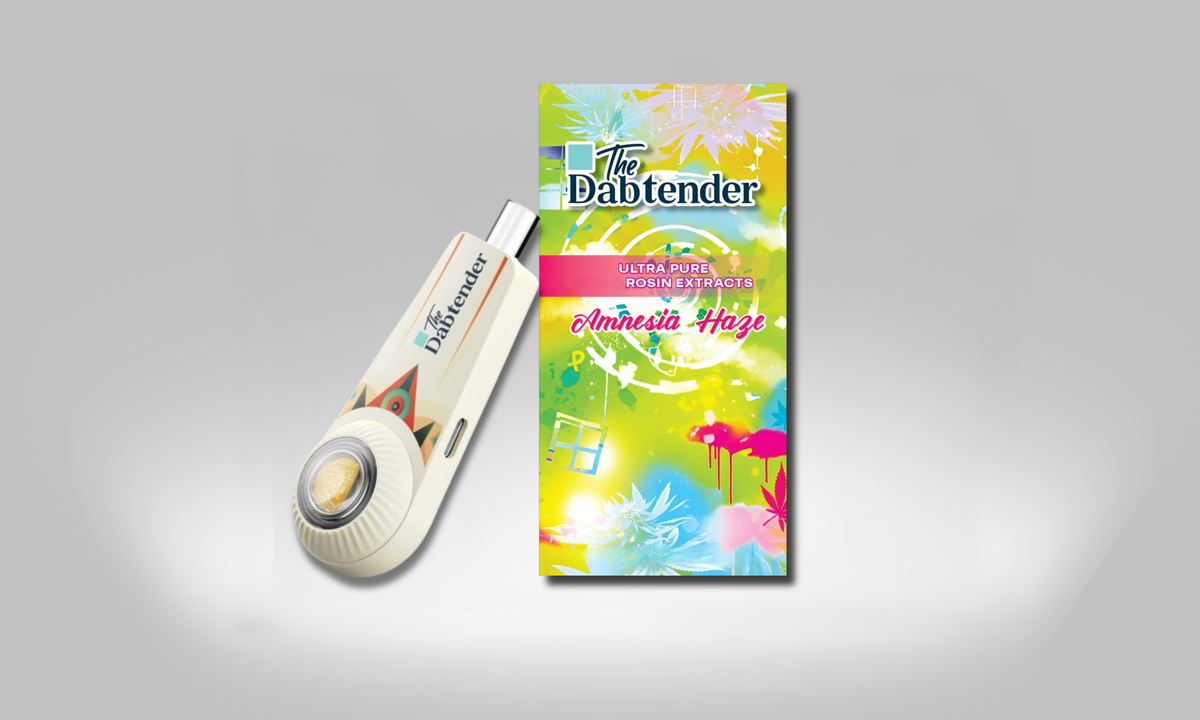 Dabtender HHCP Live Resin vape device, Amnesia Haze
